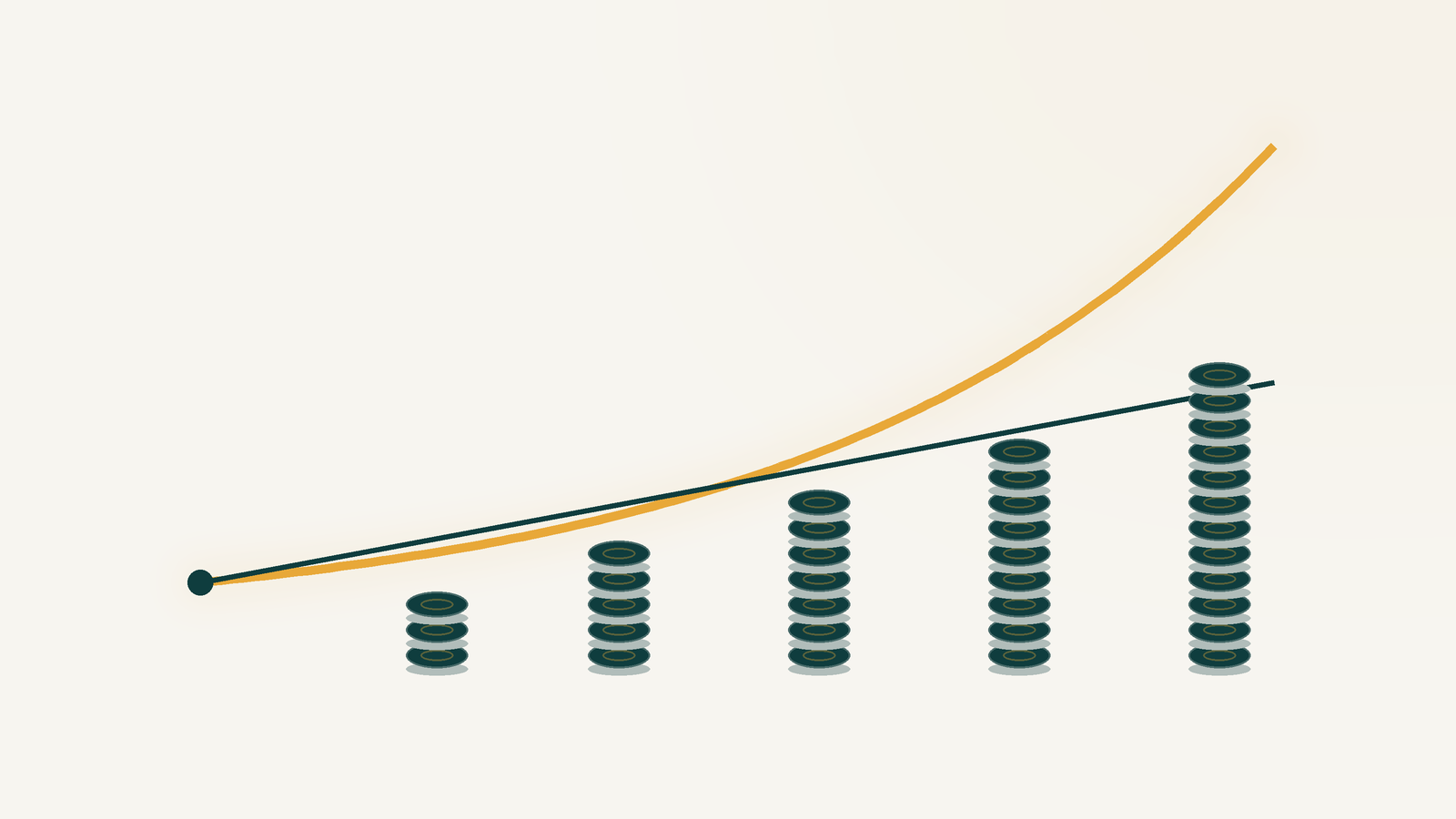 Почему 3% в месяц — это не 36% в год: как мозг «выпрямляет» проценты
